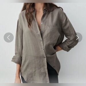 AYR The Deeper End Linen Shirt XS